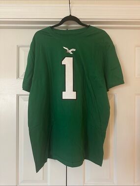 Jalen Hurts Philadelphia Eagles Nike Alternate T-Shirt Kelly Green